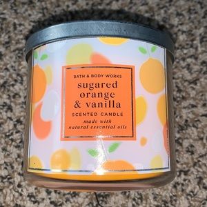 Bath and Body Works Sugared Orange & Vanilla Candle